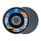 Pferd 4-1/2" x 7/8" A.H. POLIFAN Flap Disc - Z PSF STEELOX, Zirconia, 40 Grit, Conical 62052 - alternate 1